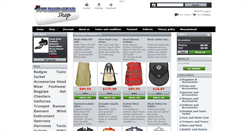 Desktop Screenshot of pipebandwear.biz